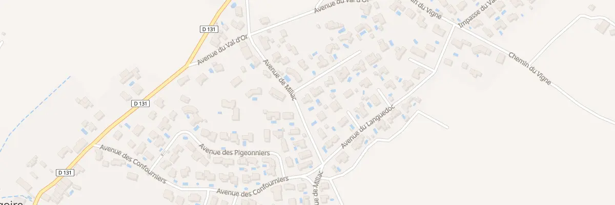 Plan du 1 Imp Domitienne à Saint-Pargoire