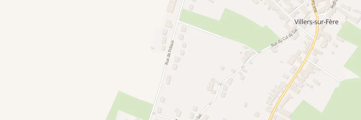 Plan du 22 Rue de Preaux à Villers-sur-Fère