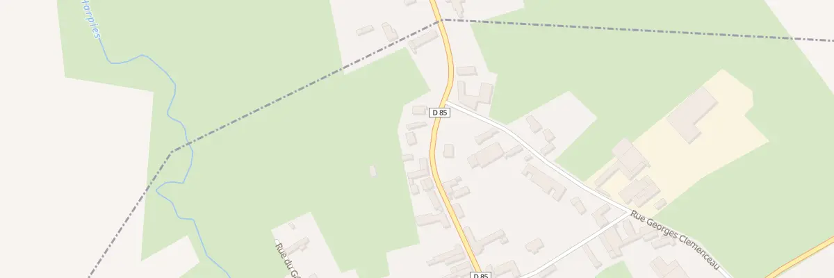 Plan du 15B Rue de Vertain à Romeries
