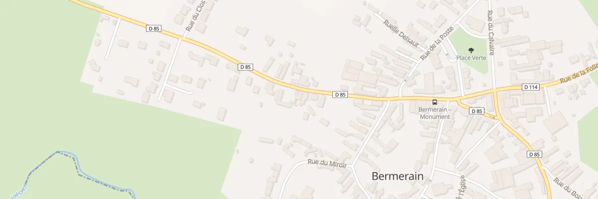 Plan du 227 Rue du Général de Gaulle à Bermerain