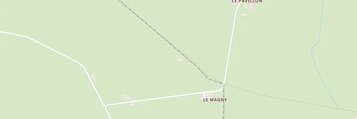 Plan du 5011 Le Magny à Saint-Voir