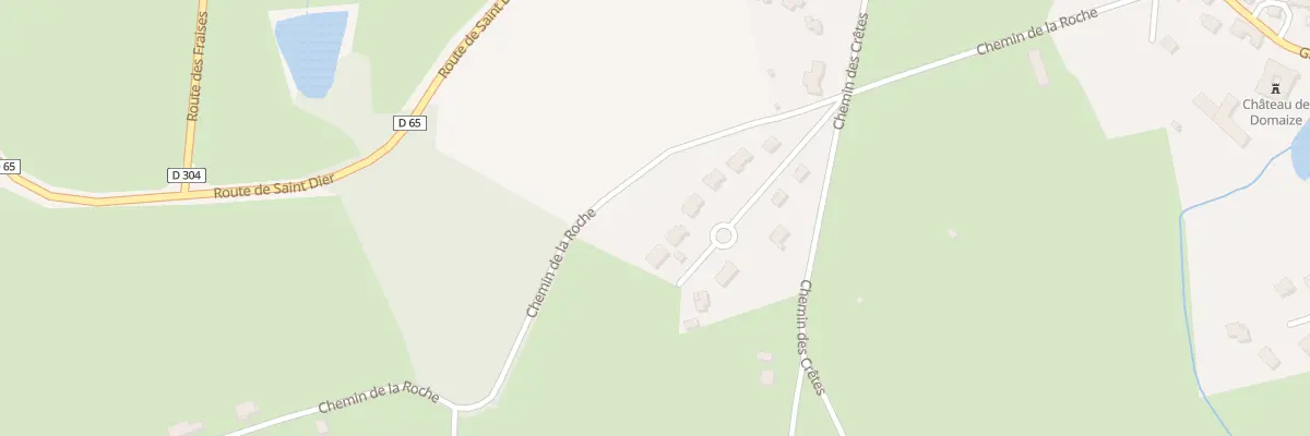 Plan du 5326 Les Gouttes à Domaize