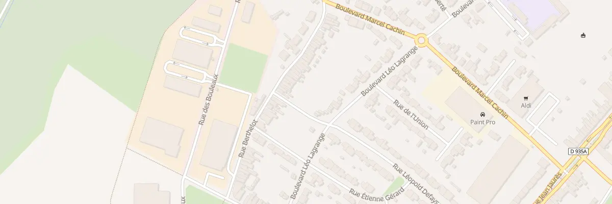 Plan du 191 Rue Berthelot à Bruay-sur-l’Escaut