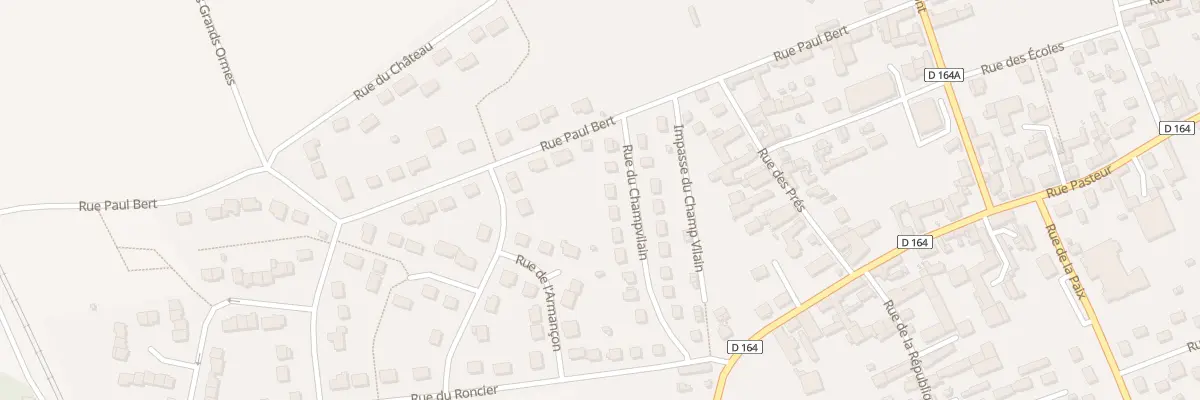 Plan du 8 Rue du Champ Vilain à Cheny
