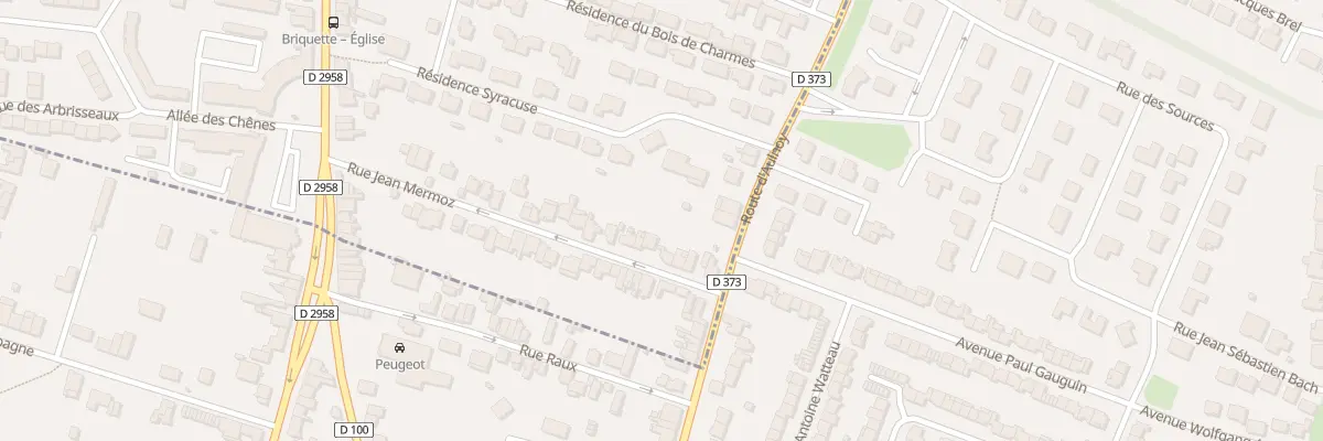 Plan du 35 Rue Jean Mermoz à Valenciennes