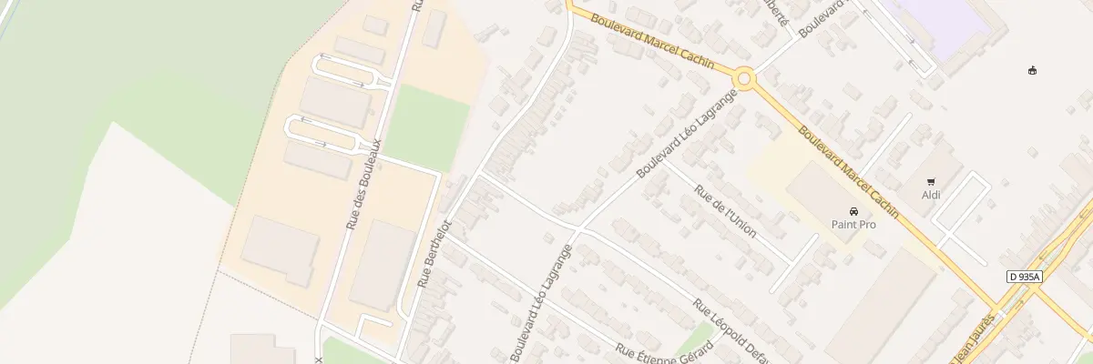 Plan du 195 Rue Berthelot à Bruay-sur-l’Escaut