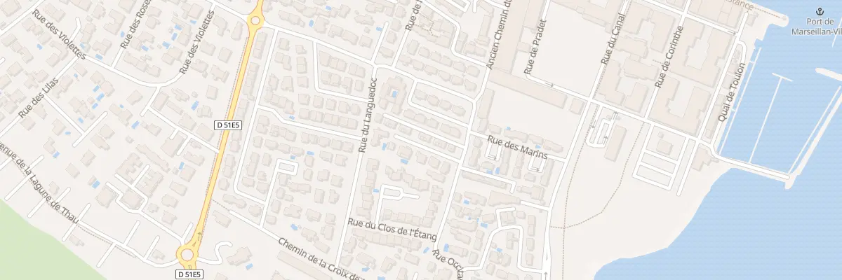 Plan du 19 Rue Occitanie à Marseillan