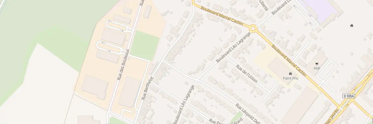 Plan du 197 Rue Berthelot à Bruay-sur-l’Escaut