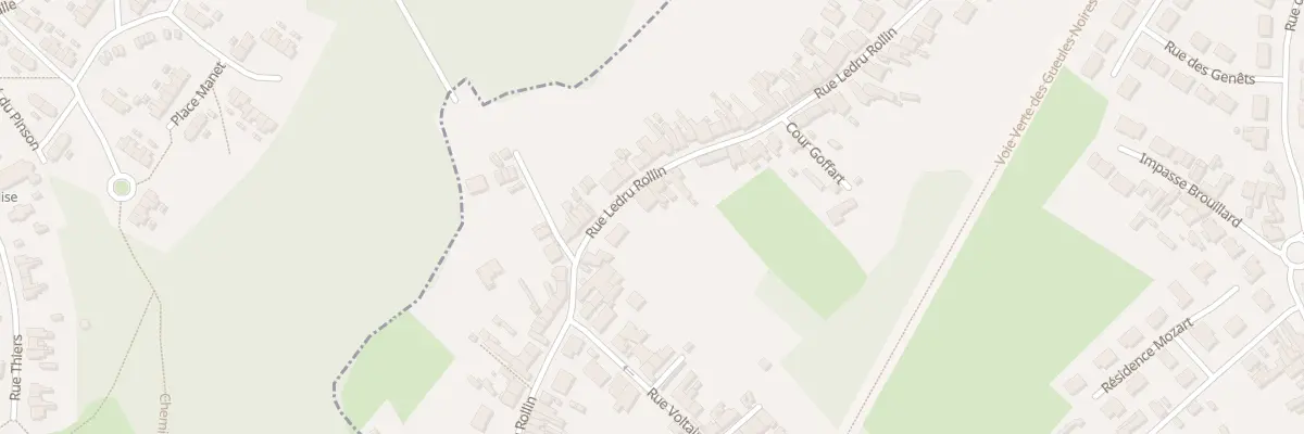 Plan du 153 Rue Ledru Rollin à Bruay-sur-l’Escaut