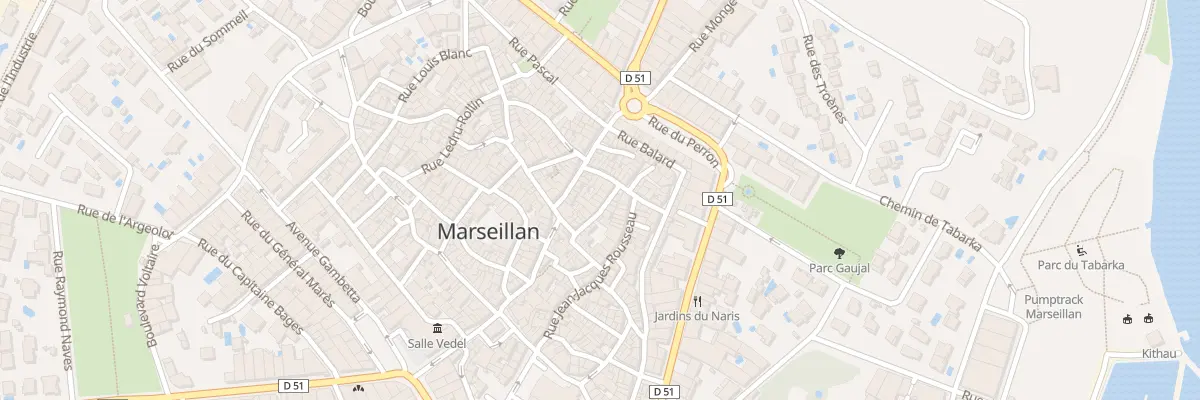 Plan du 13B Rue de la Marmite à Marseillan