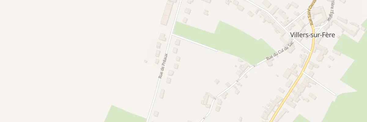 Plan du 18 Rue de Preaux à Villers-sur-Fère