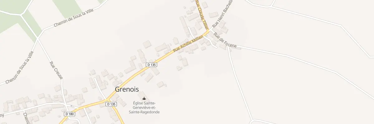 Plan du 22A Rue Achille Millien à Tamnay-en-Bazois