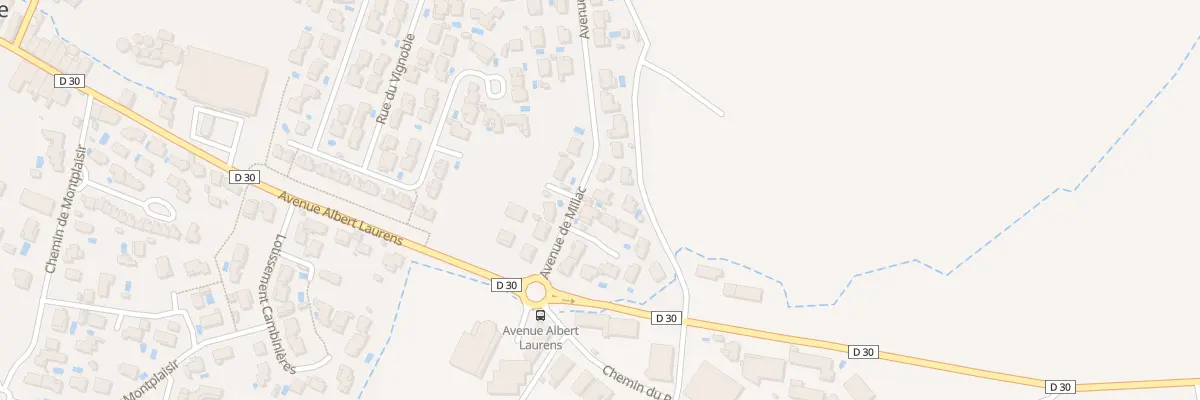 Plan du 5 Av de Miliac à Saint-Pargoire