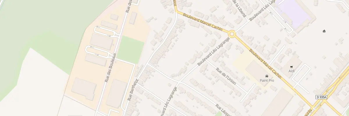 Plan du 207 Rue Berthelot à Bruay-sur-l’Escaut