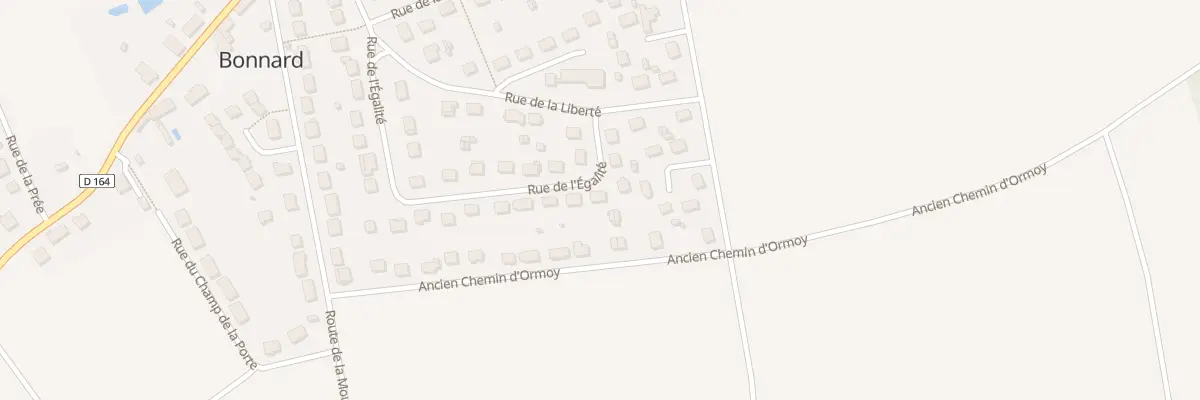Plan du 32 Rue de l’Egalité à Bonnard