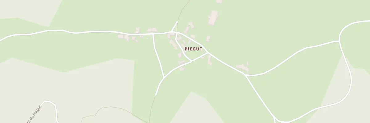 Plan du 3 Piegut à Busset