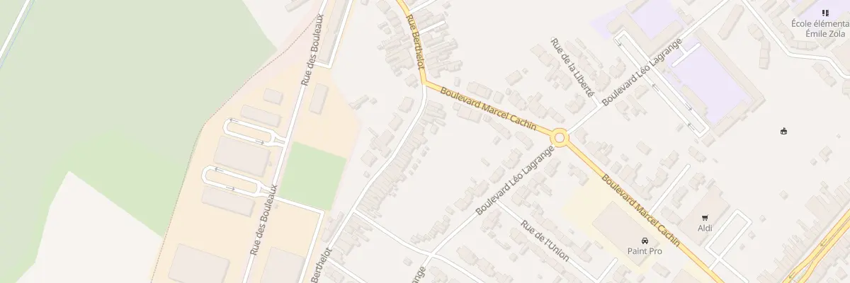 Plan du 229 Rue Berthelot à Bruay-sur-l’Escaut