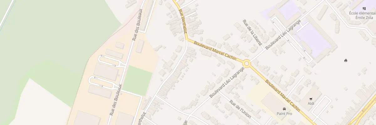 Plan du 231 Rue Berthelot à Bruay-sur-l’Escaut