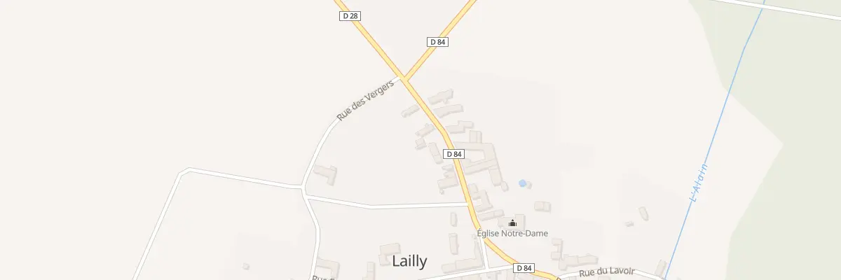 Plan du 35 Rue Jean de Meric à Lailly