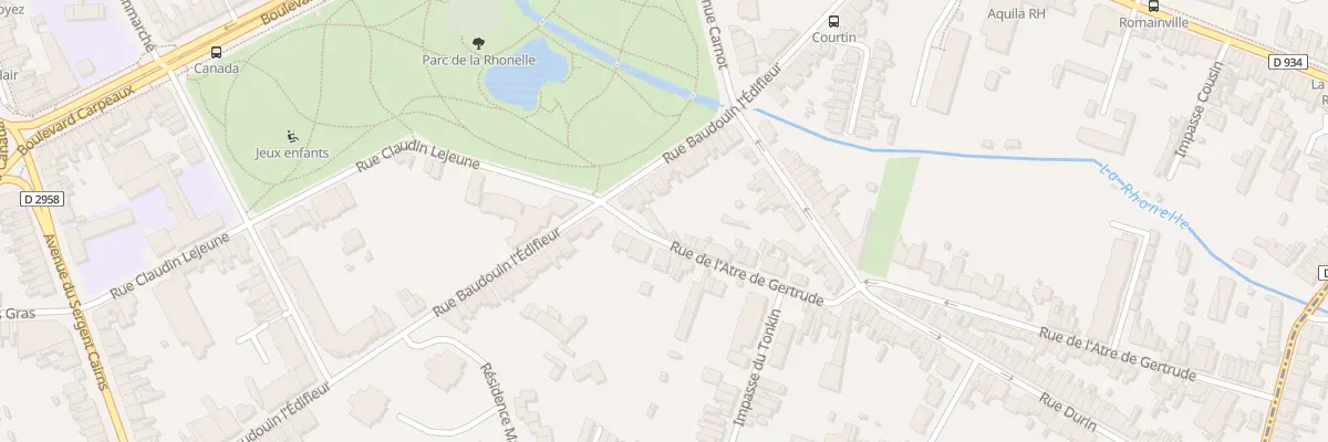 Plan du 51 Rue Baudouin l’Edifieur à Valenciennes