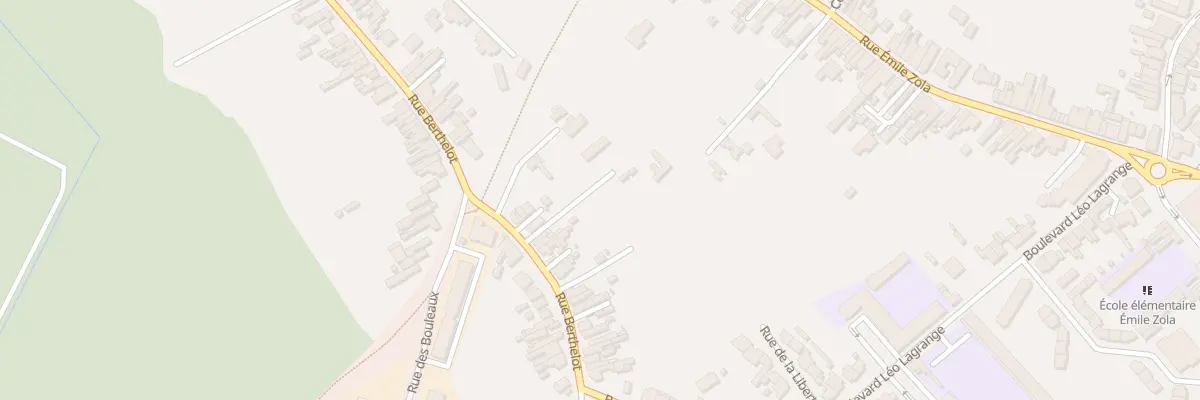 Plan du 277 Rue Berthelot à Bruay-sur-l’Escaut