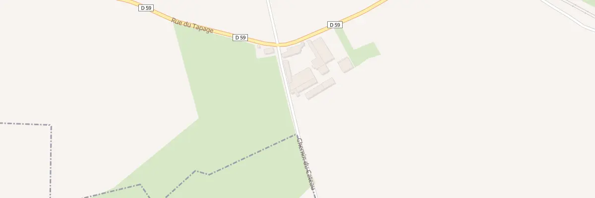 Plan du 23 Rue du Tapage à Artres