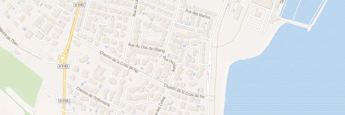 Plan du 8 Rue Occitanie à Marseillan