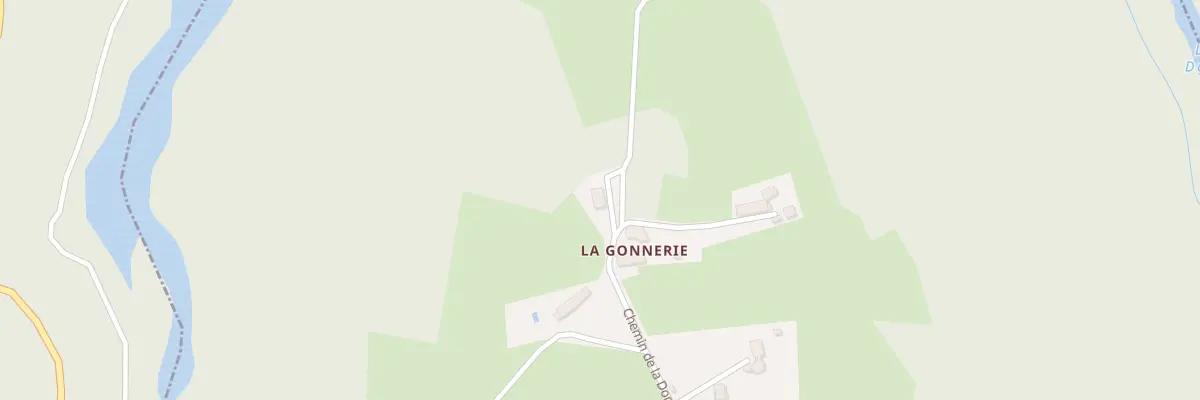 Plan du 5116 La Gonnerie à Domaize