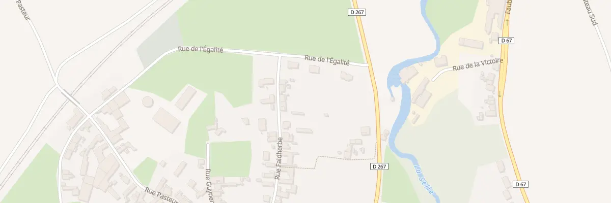 Plan du 32 Rue Faidherbe à Saint-Benin