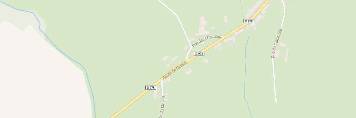 Plan du 14 Rue des Chaumes à Rouy