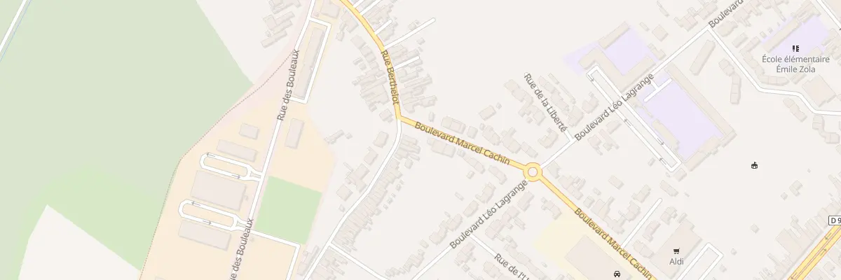 Plan du 241 Rue Berthelot à Bruay-sur-l’Escaut