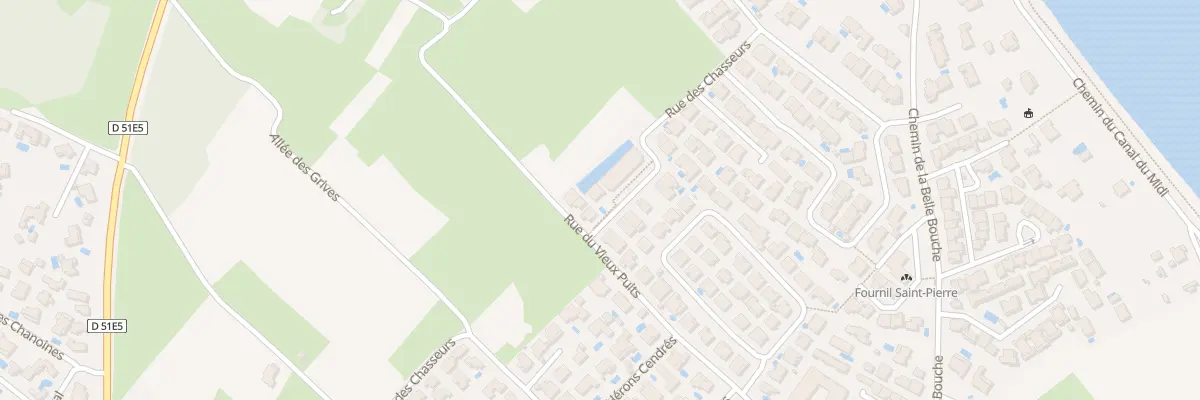 Plan du 83 Rue des Chasseurs à Marseillan
