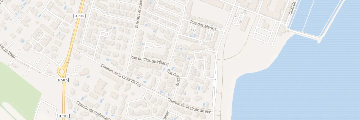 Plan du 12 Rue Occitanie à Marseillan