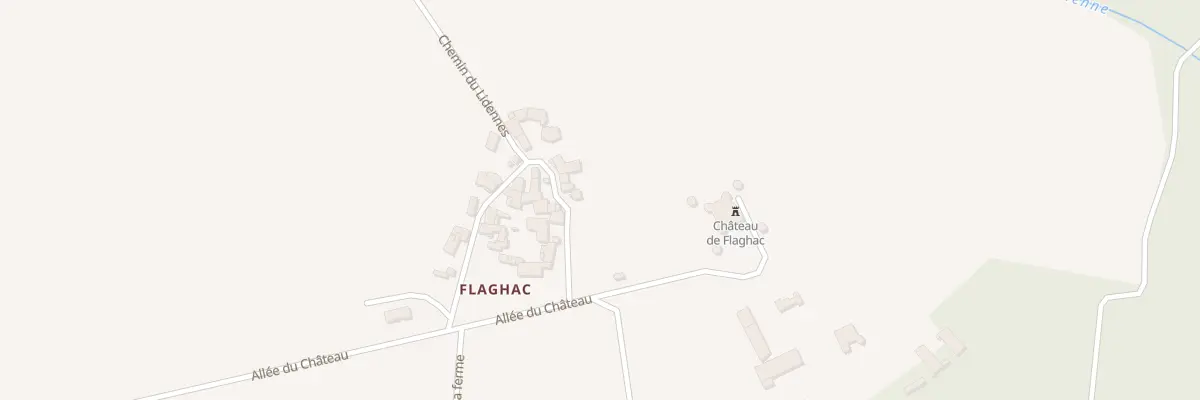 Plan du 5151 Flageac à Saint-Georges-d’Aurac