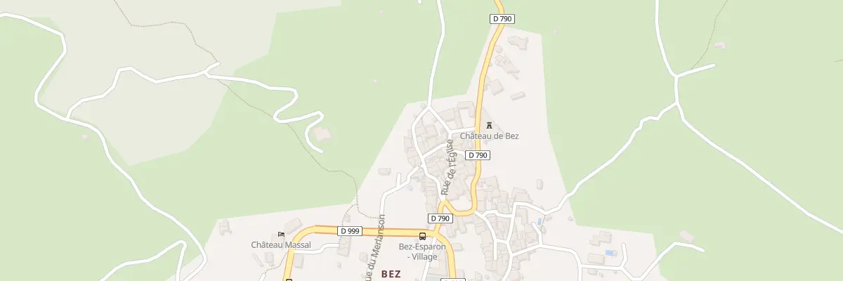 Plan du 5127 Le Village à Bez-et-Esparon