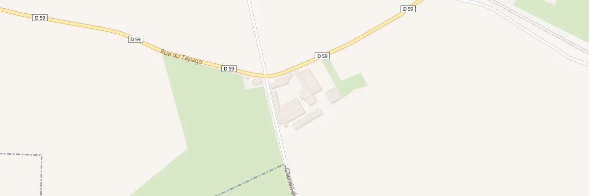Plan du 21 Rue du Tapage à Escaudain