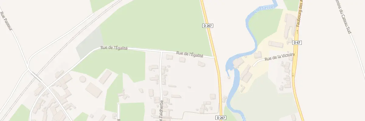 Plan du 3 Rue de l’Egalite à Saint-Benin