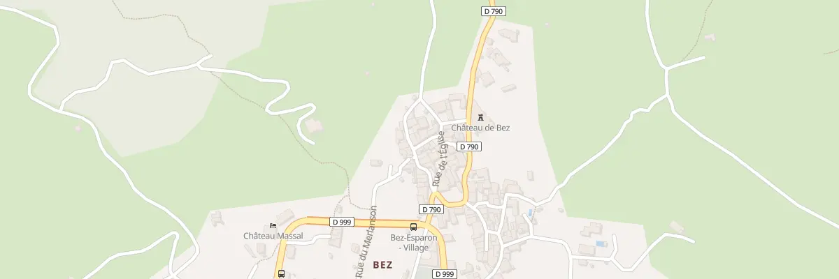 Plan du 5129 Le Village à Bez-et-Esparon