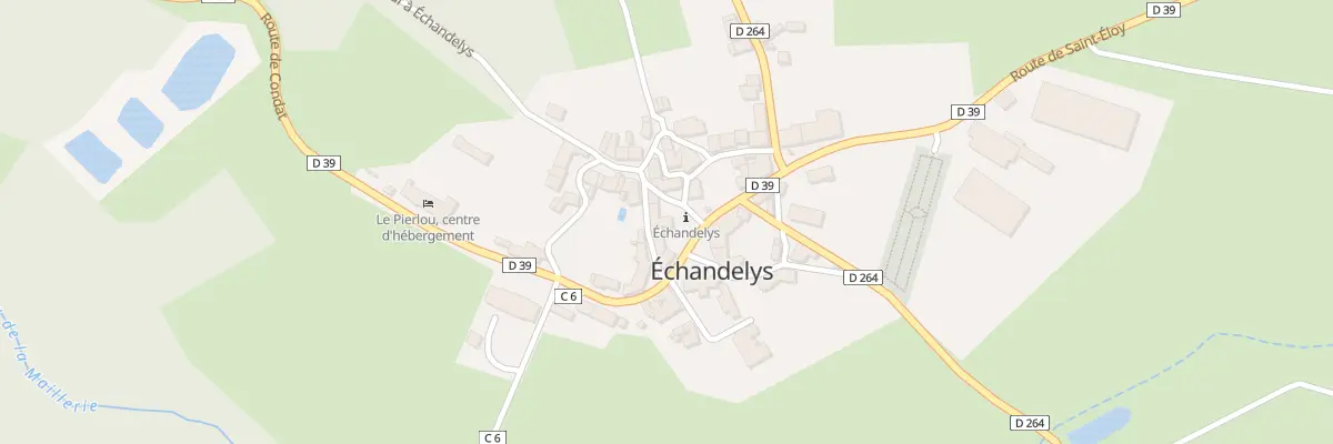 Plan du 12 Pl de la Fontaine à Échandelys