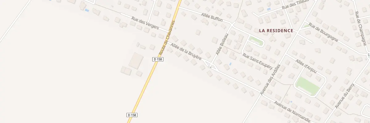 Plan du 6 All la Bruyere à Saint-Georges-sur-Baulche
