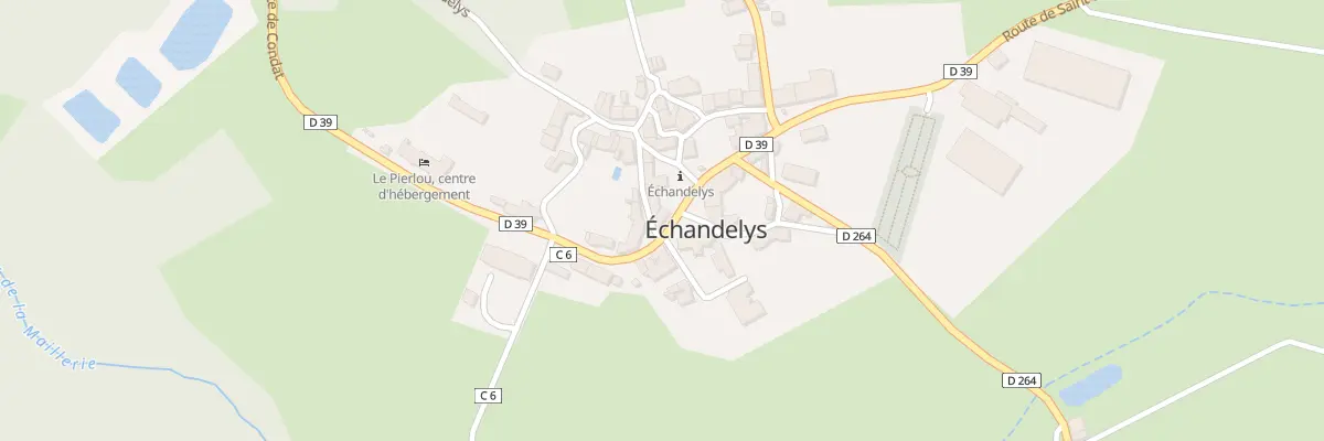 Plan du 5018 Le Bourg à Échandelys