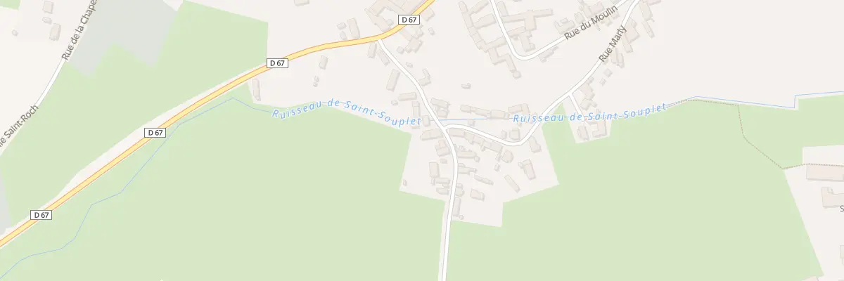 Plan du 4 Che de Vaux à Saint-Souplet