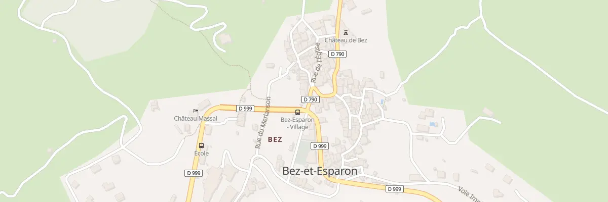 Plan du 5111 Le Village à Bez-et-Esparon