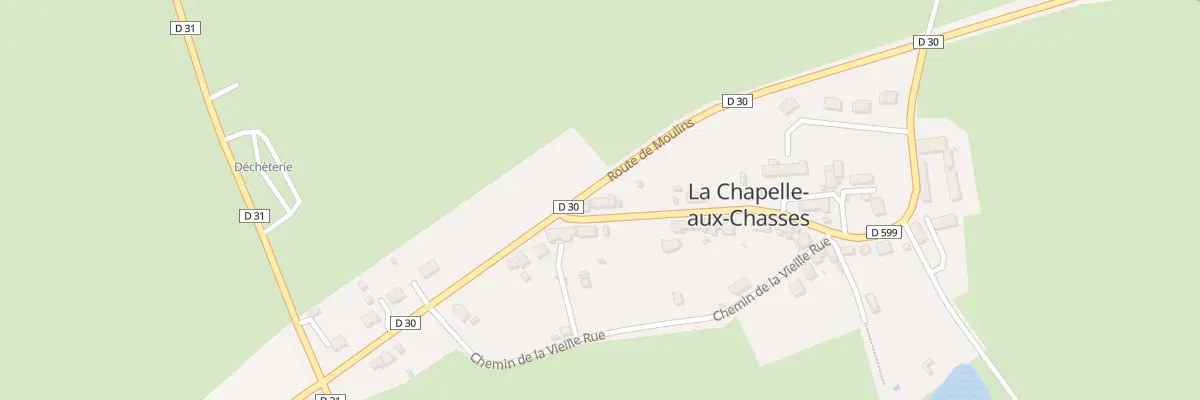 Plan du 5027 Le Bourg à La Chapelle-aux-Chasses
