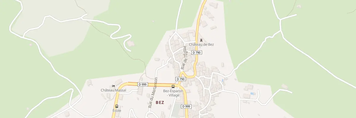 Plan du 5133 Le Village à Bez-et-Esparon