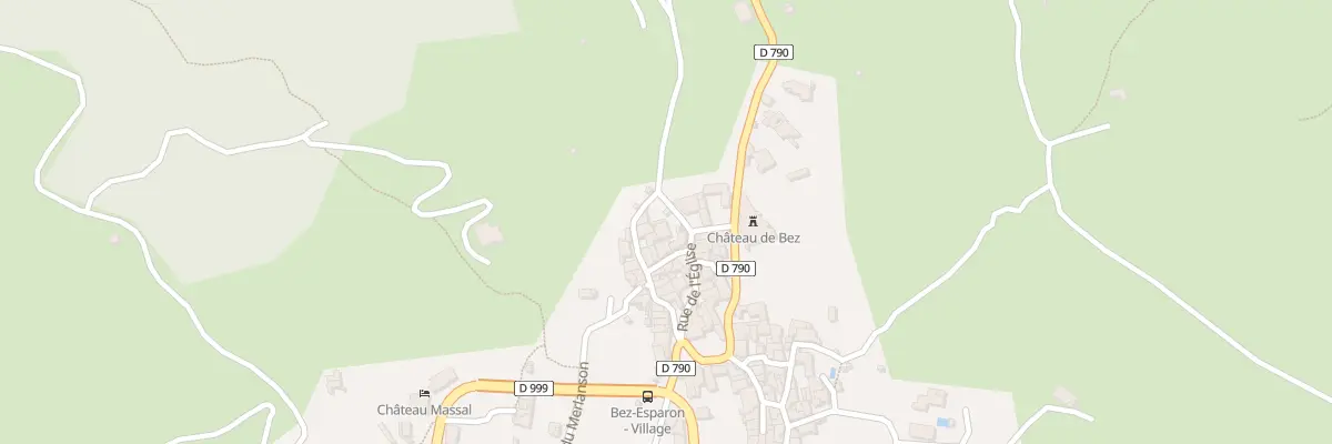 Plan du 5132 Le Village à Bez-et-Esparon