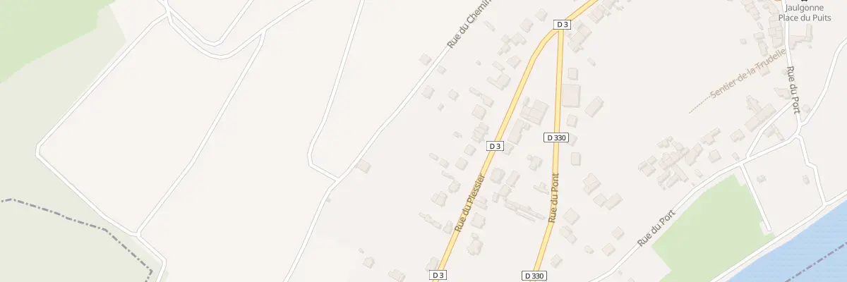 Plan du 23 Rue du Plessier à Jaulgonne