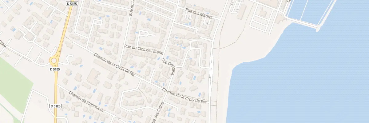 Plan du 6 Rue Thalassa à Marseillan