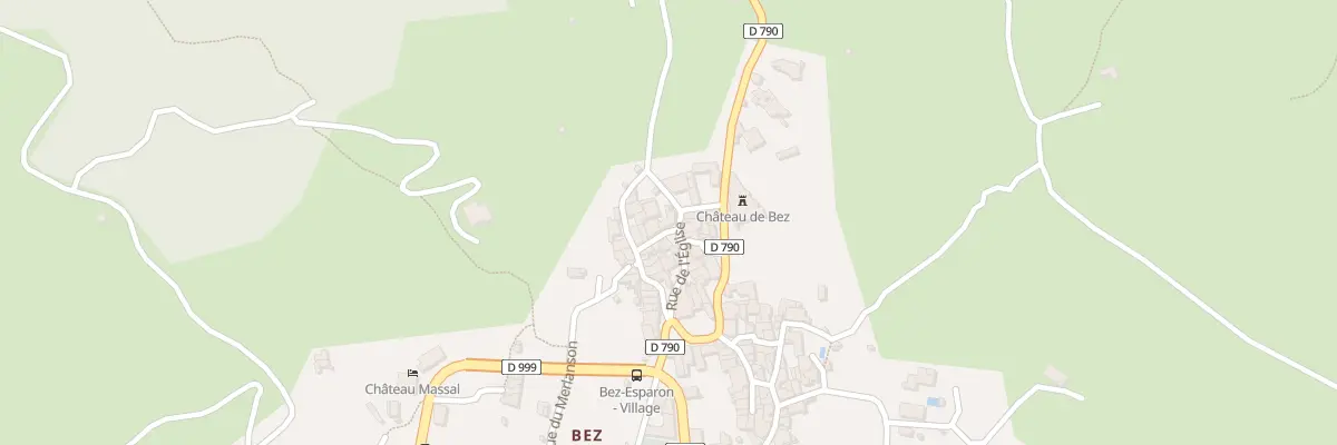 Plan du 5131 Le Village à Bez-et-Esparon