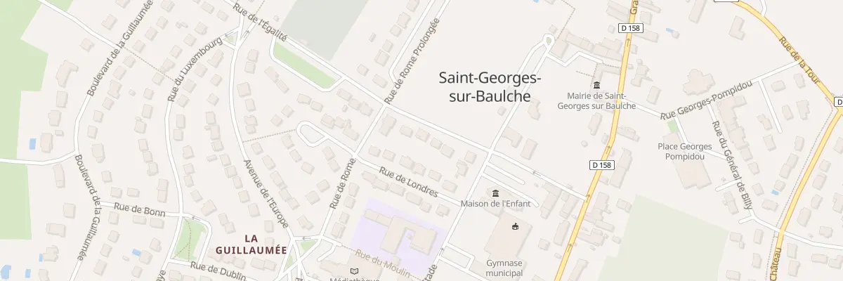 Plan du 195 Rue de l’Egalite à Saint-Georges-sur-Baulche